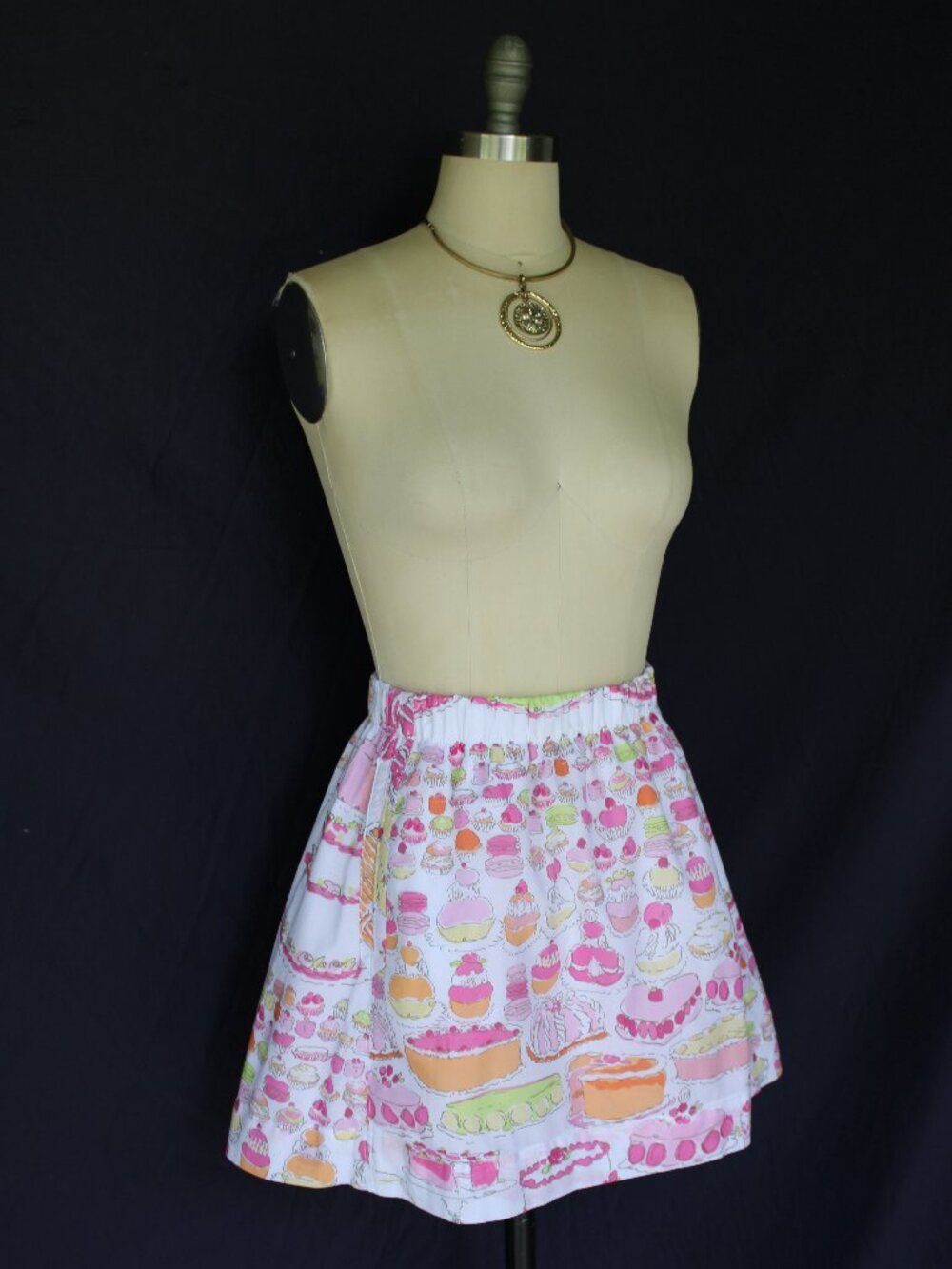 Lilly Pulitzer let them eat cake Cissy mini dress skirt rare S - Picture 2 of 10